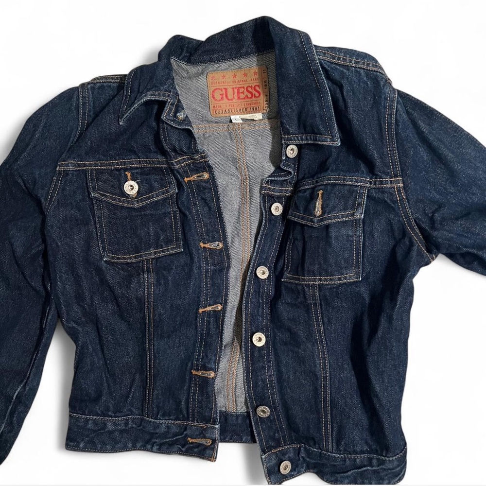 GUESS U.S.A. Authentic Original Jeans Denim Jacket Size L